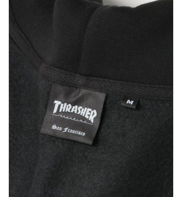 VENCE share style「THRASHER スラッシャー ジップパーカー」|カーディガン|