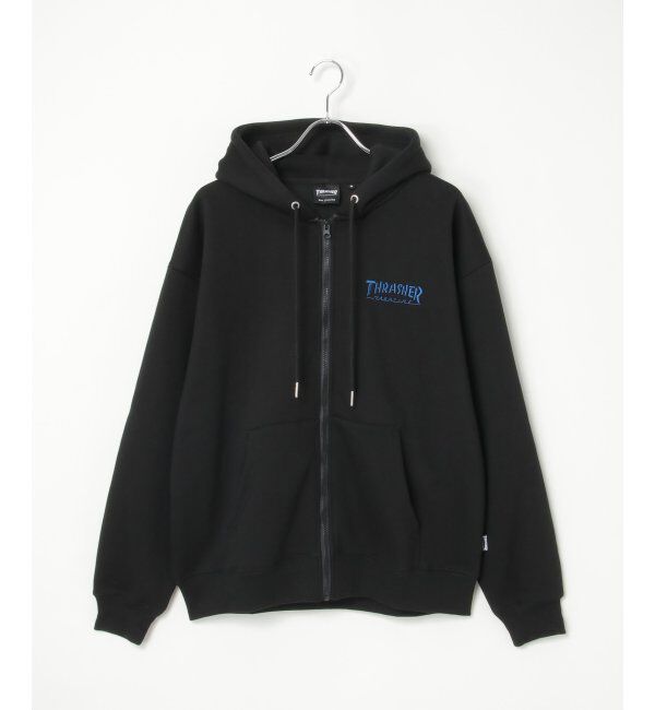 VENCE share style「THRASHER スラッシャー ジップパーカー」|カーディガン|