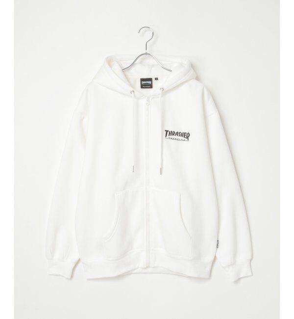 VENCE share style「THRASHER スラッシャー ジップパーカー」|カーディガン|