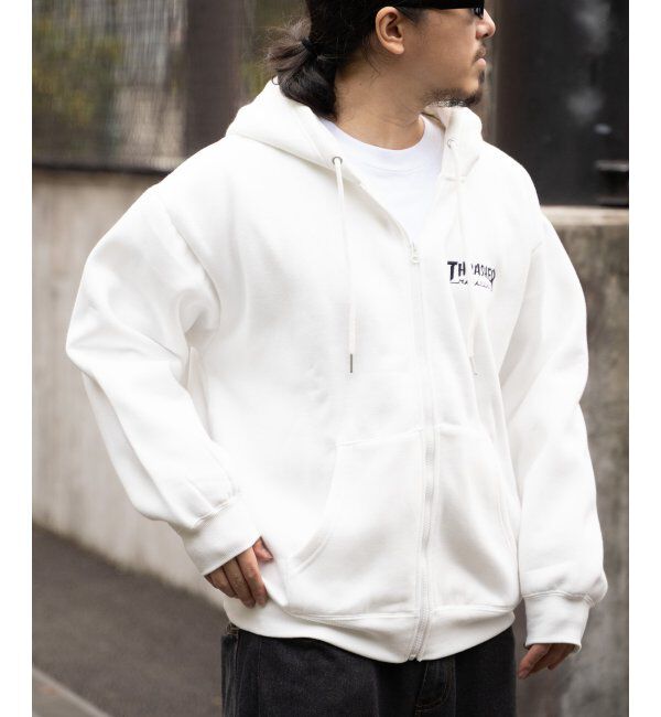 VENCE share style「THRASHER スラッシャー ジップパーカー」|カーディガン|