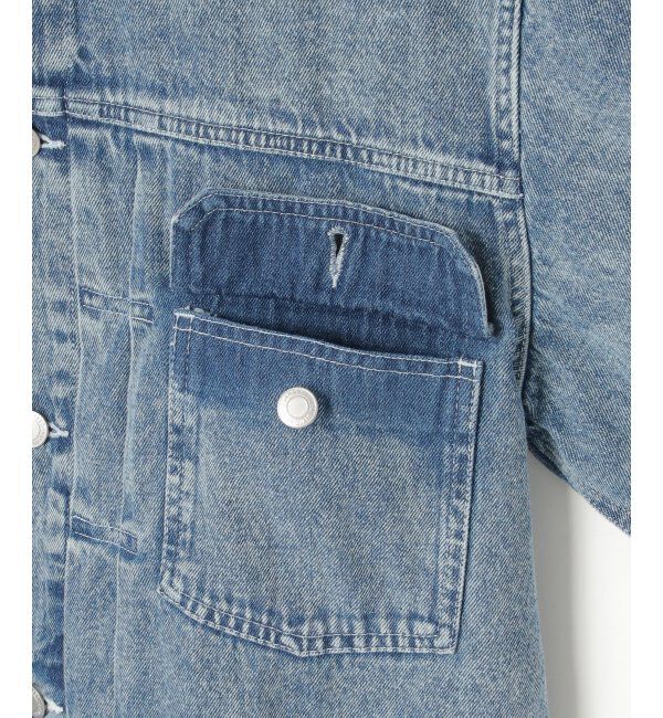 VENCE share style「デニムGジャン」|ブルゾン・スタジャン|