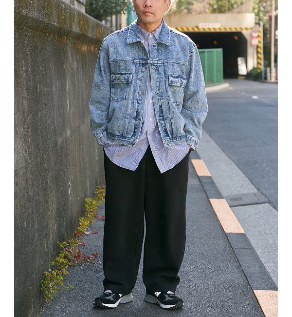 VENCE share style「デニムGジャン」|ブルゾン・スタジャン|