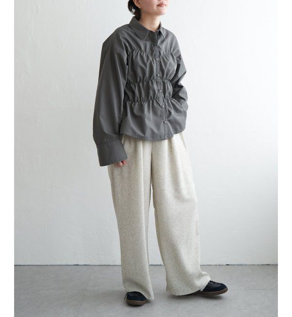 VENCE share style「ブロードシャーリングシャツ」|シャツ・ブラウス|