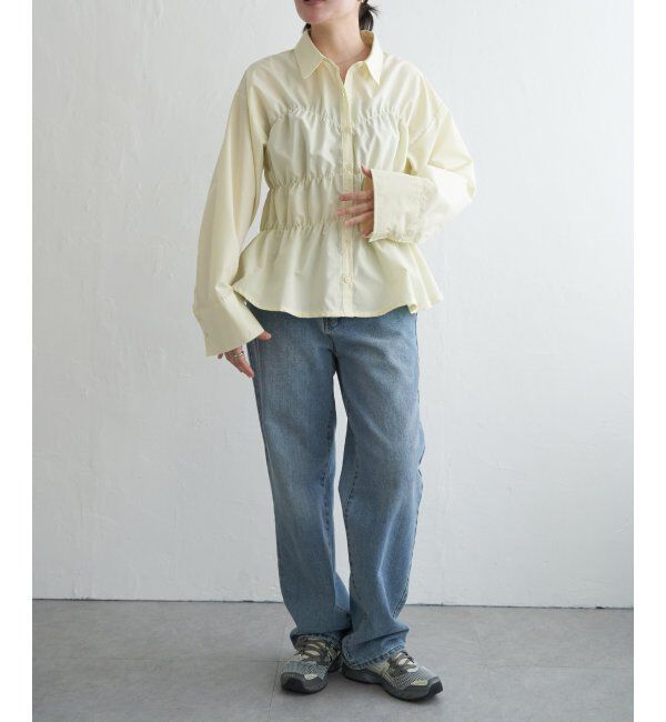 VENCE share style「ブロードシャーリングシャツ」|シャツ・ブラウス|