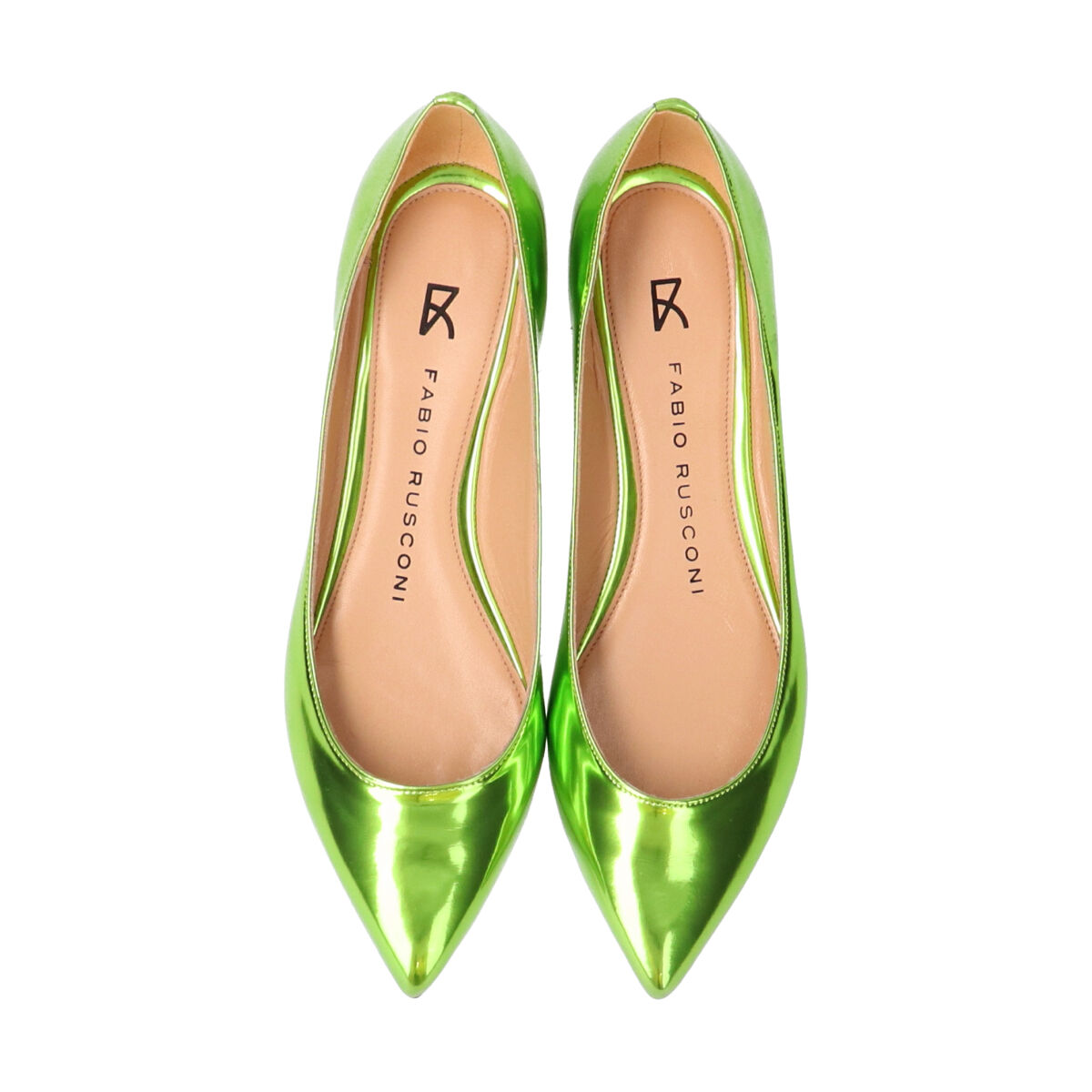 FABIO RUSCONI 「【FABIO RUSCONI】ポインテッドトウフラットパンプス」|パンプス|