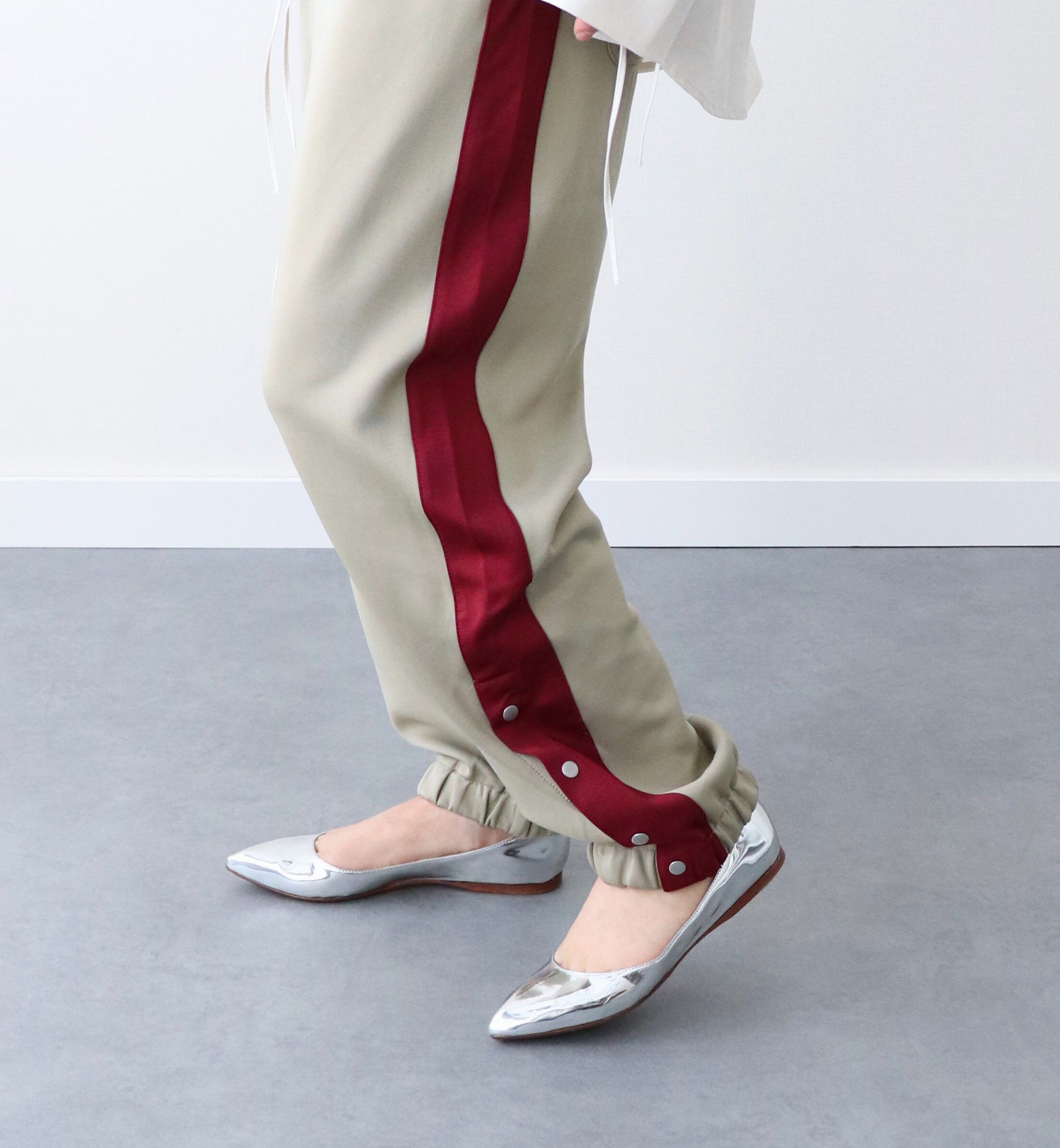 FABIO RUSCONI 「【FABIO RUSCONI】ポインテッドトウフラットパンプス」|パンプス|SV