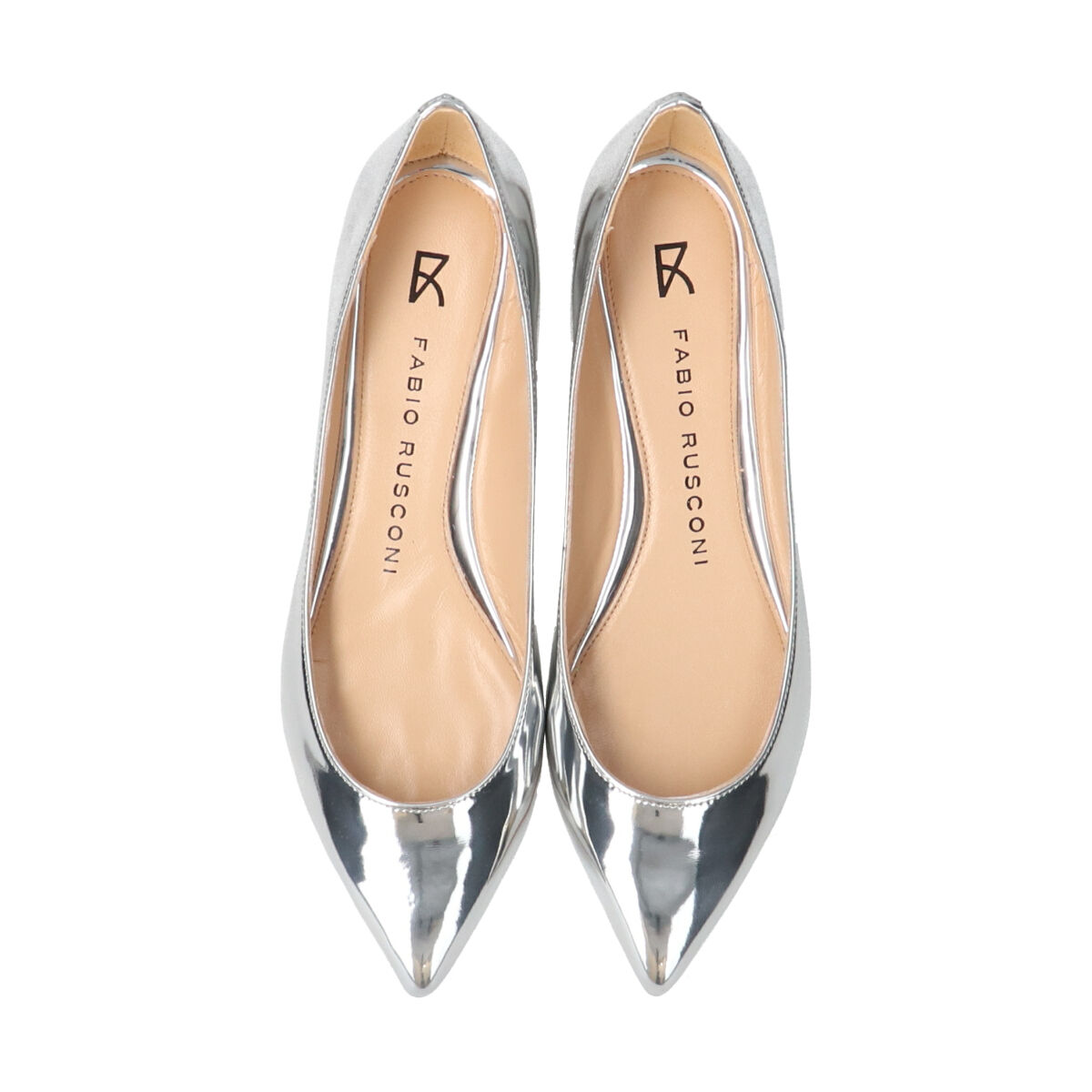FABIO RUSCONI 「【FABIO RUSCONI】ポインテッドトウフラットパンプス」|パンプス|