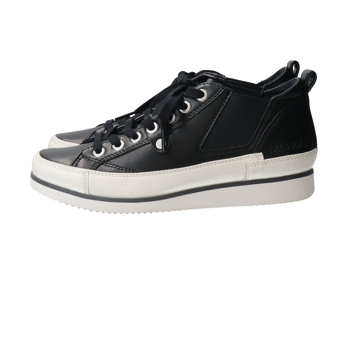 IMPORT SELECT「【bussola】撥水サイドゴアミドルカットスニーカー」|スニーカー|