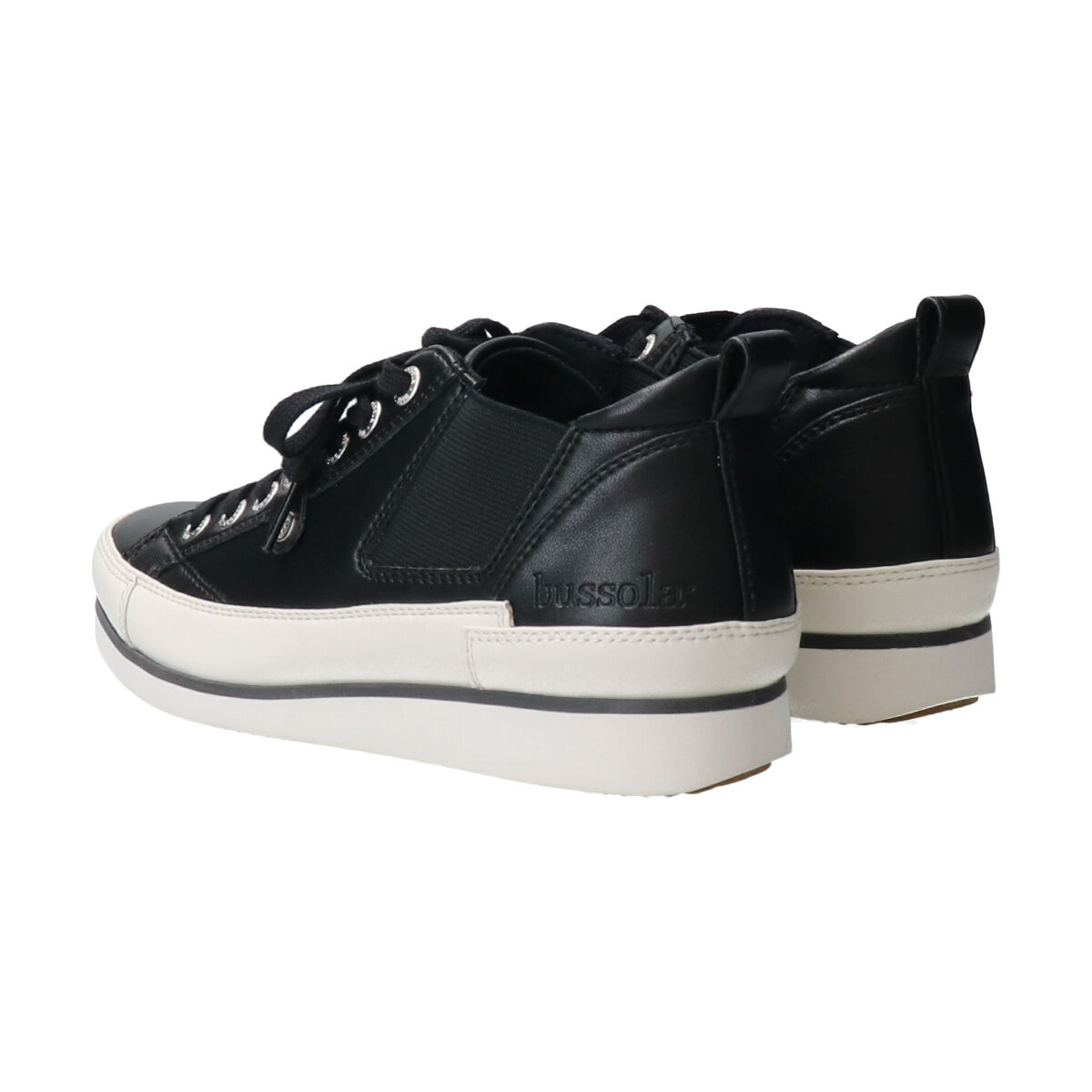 IMPORT SELECT「【bussola】撥水サイドゴアミドルカットスニーカー」|スニーカー|