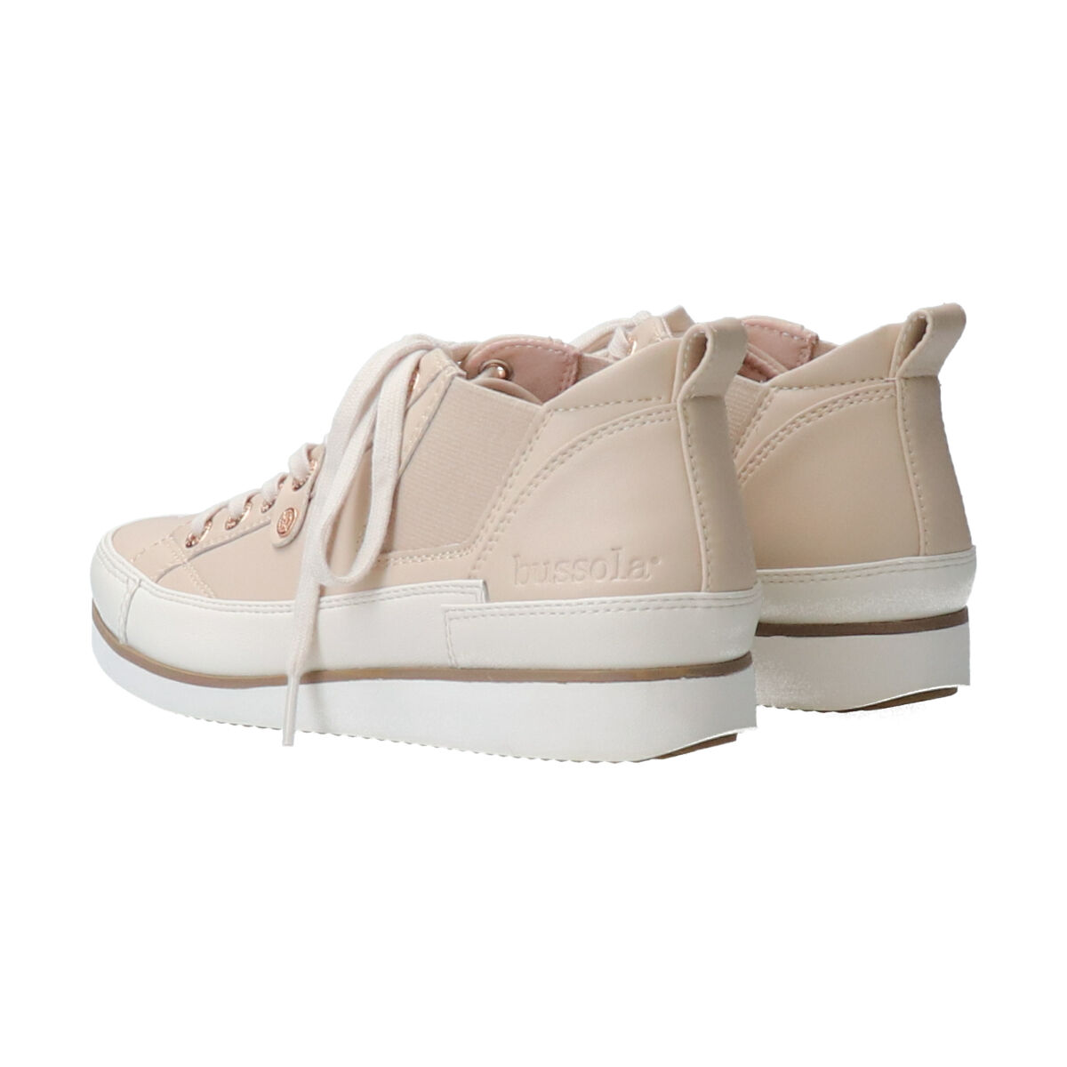 IMPORT SELECT「【bussola】撥水サイドゴアミドルカットスニーカー」|スニーカー|