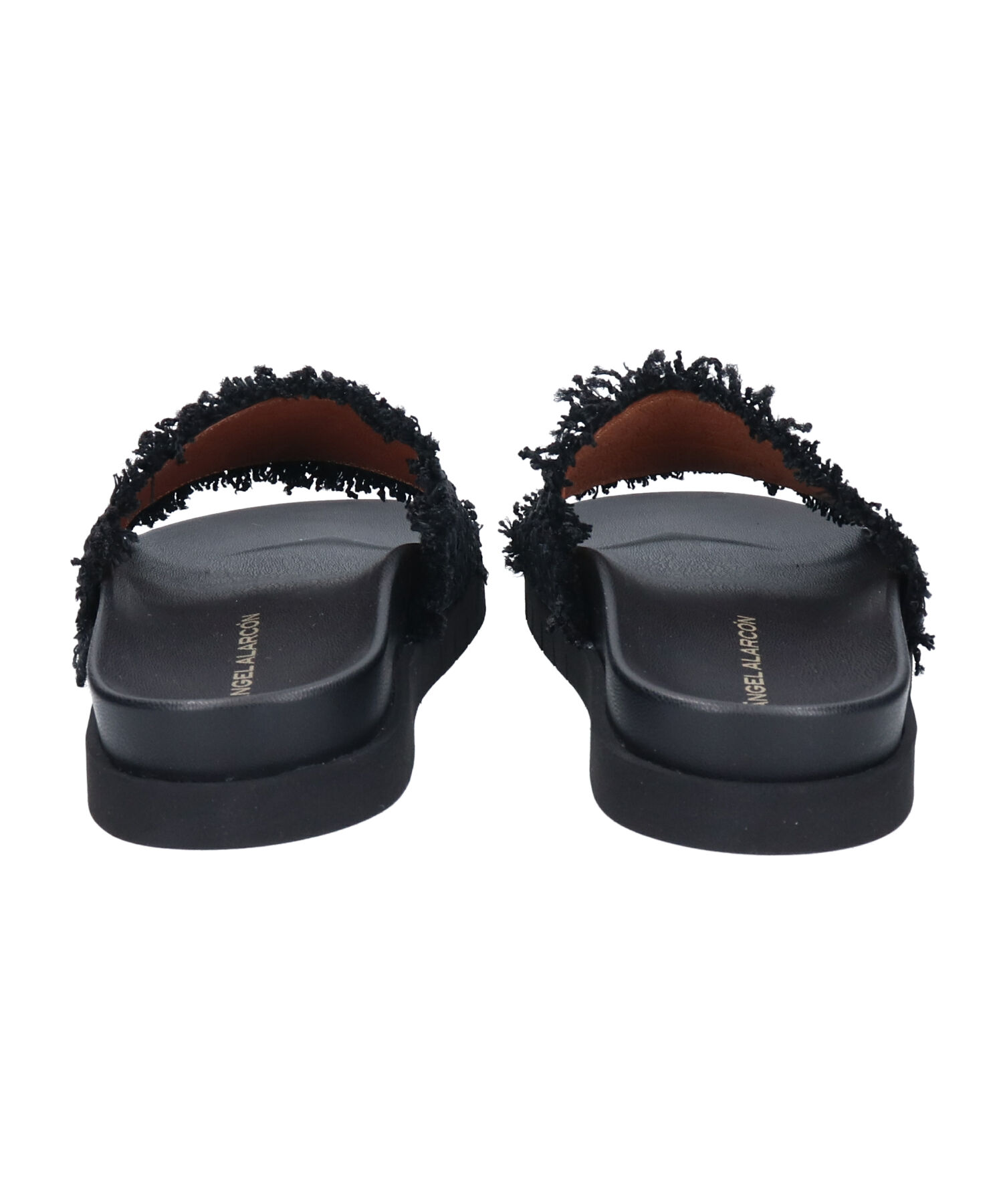 IMPORT SELECT「【ANGEL ALARCON】フットベッドラフィアスライドサンダル(D52302)」|サンダル|