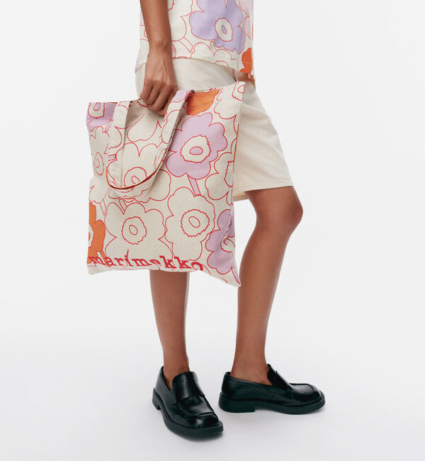 Marimekko「【アジア限定】Vankka Piirto Unikko トートバッグ」|トートバッグ|