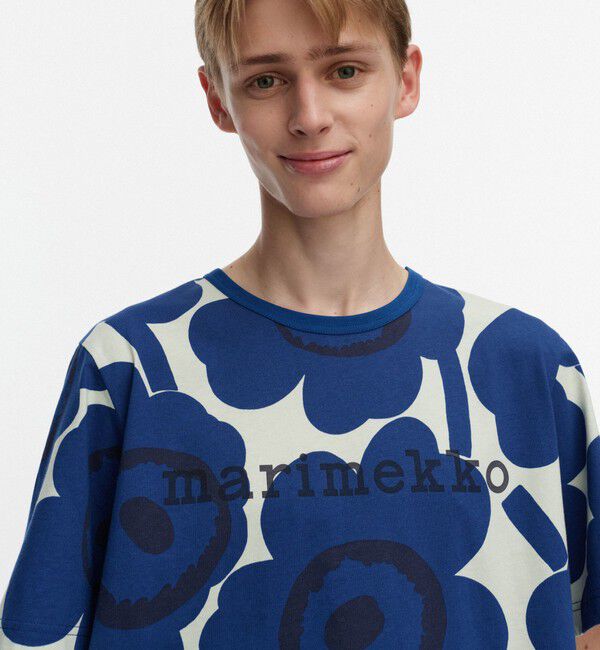 Marimekko「Vihne Unikko Tシャツ」|シャツ・ブラウス|