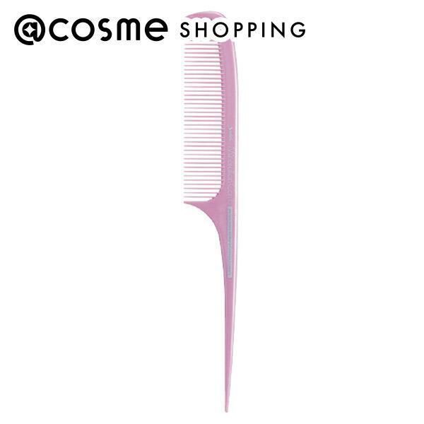  「美髪専科 美髪専科 ミネラルイオン細めテールコーム ピンク 本体」|ヘアスタイリング|その他