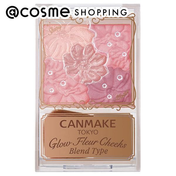 キャンメイク「キャンメイク グロウフルールチークス(ブレンドタイプ) B02・ローズバレリーナ」|チーク|その他