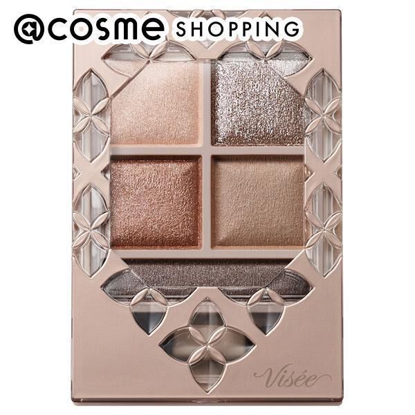 Visee「ヴィセ ヴィセ リシェ パノラマデザイン アイパレット BR-2 グレージュブラウン 無香料 (5.5g)」|アイシャドウ|その他