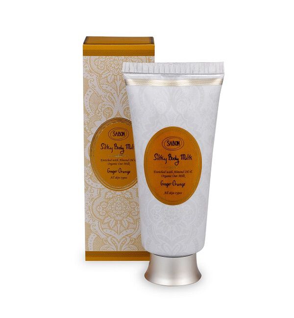 SABON「シルキーボディミルク」|ボディ保湿|ジンジャー・オレンジ