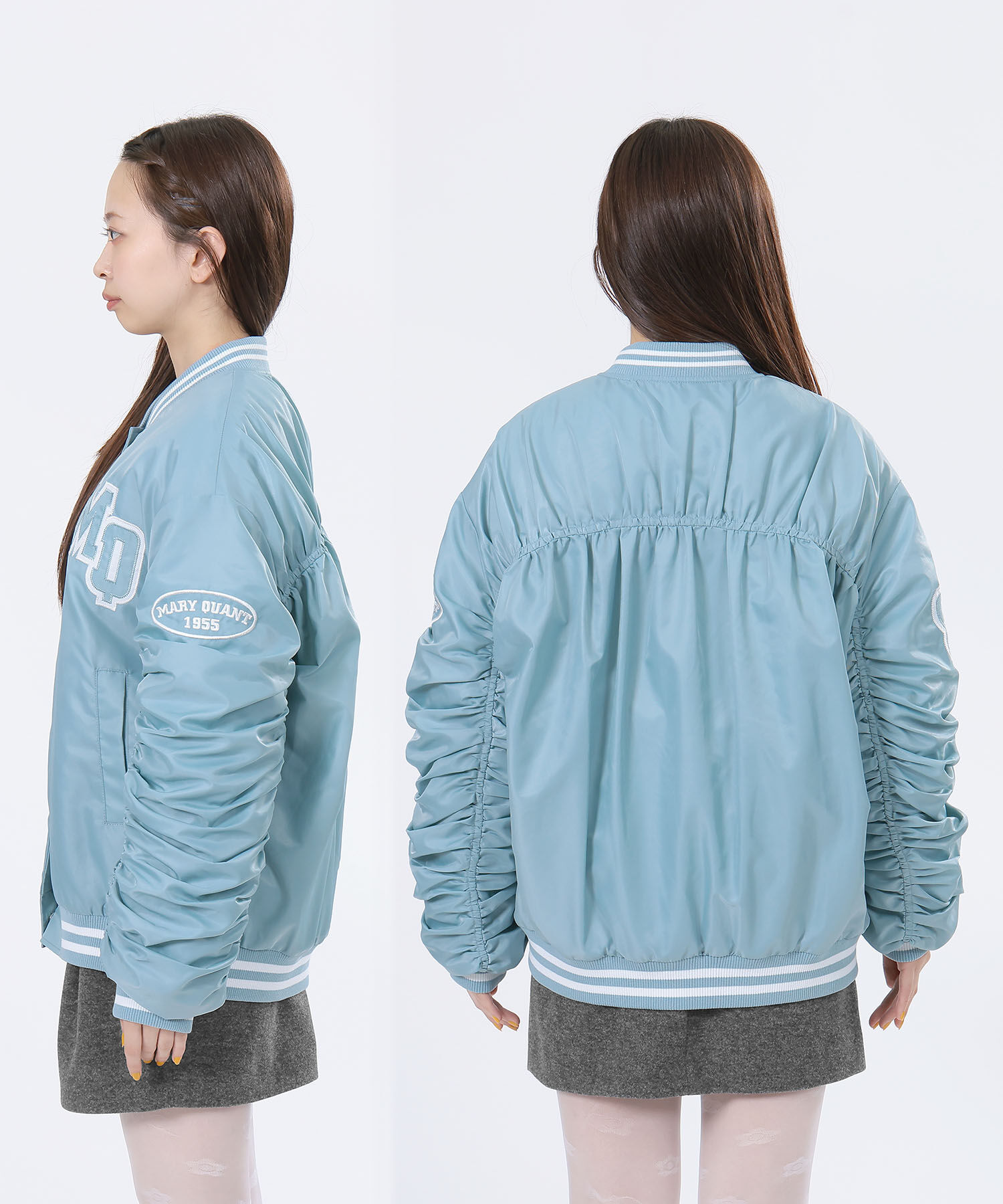 MARY QUANT「ナイロンスタジャン ブルゾン」|ブルゾン・スタジャン|