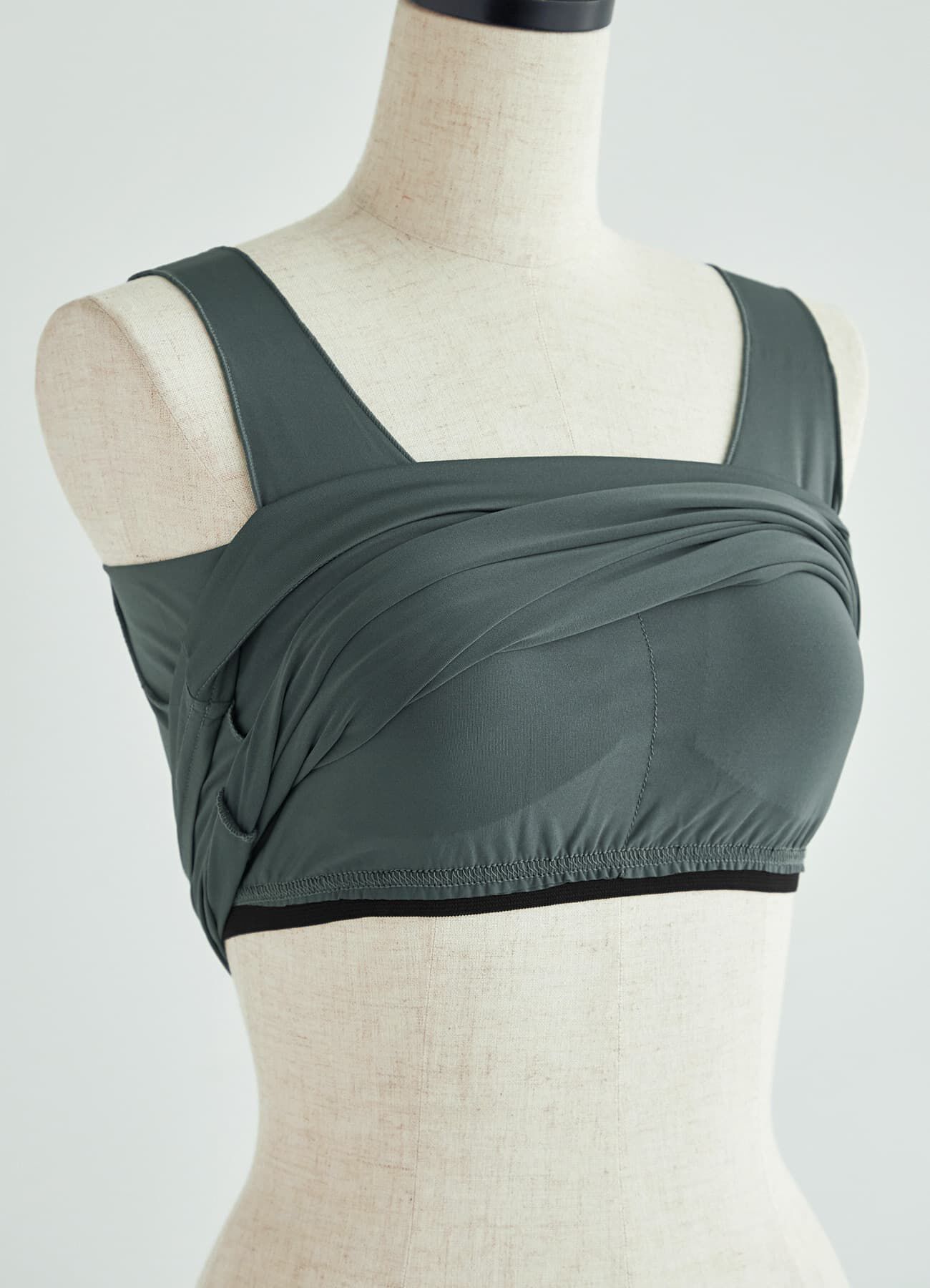 STYLE DELI「ワキ汗取りカップ付きインナータンクトップ／ハイバック」|インナー|