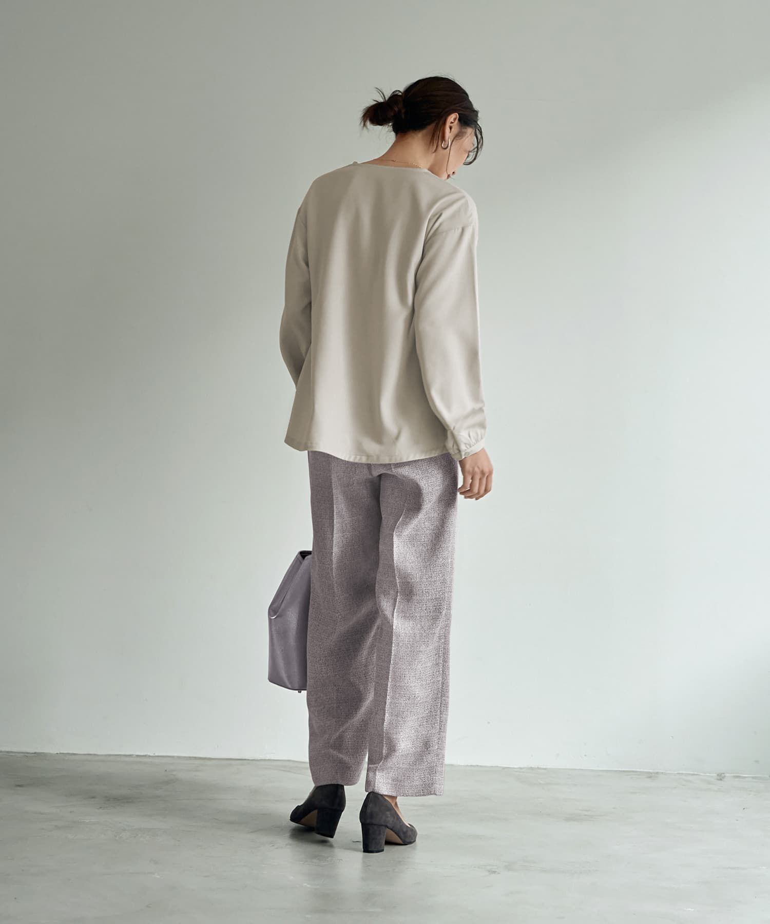 STYLE DELI「【LUXE】ハートVネックブラウス」|シャツ・ブラウス|