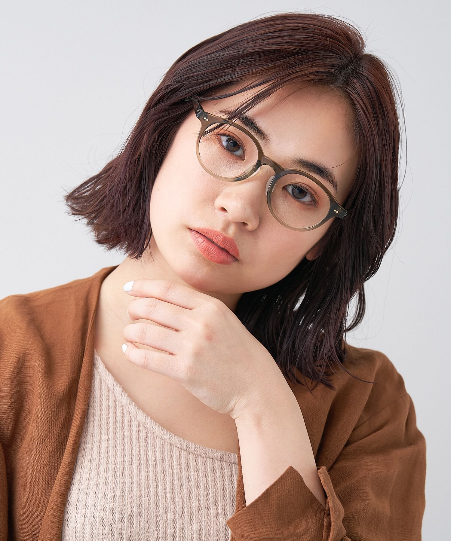  「ボストン型 軽量 メガネ｜おうち時間を快適に過ごす ズレ落ち防止 レンズ交換券付き」|メガネ|