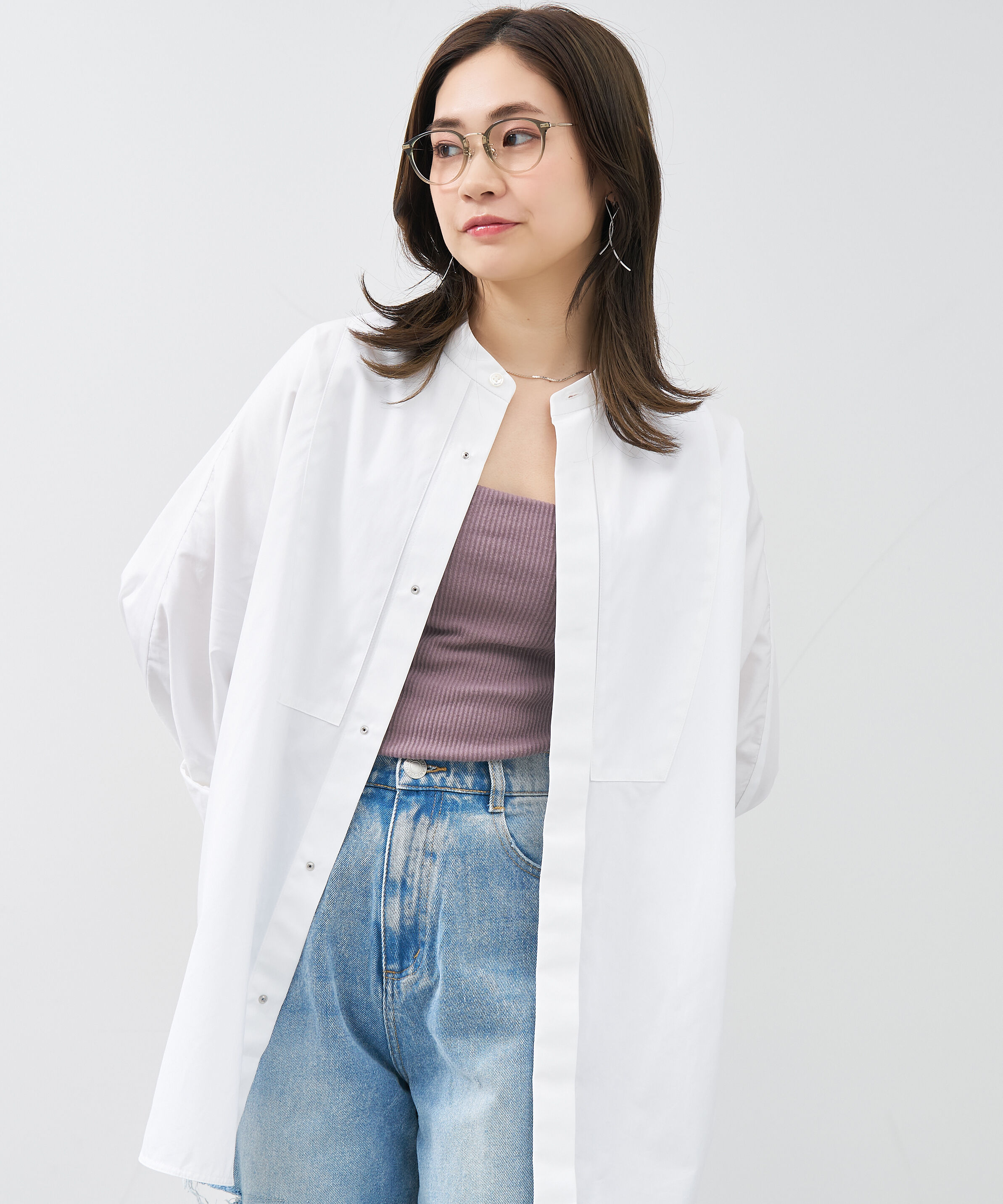  「ボストン型 大人可愛いメガネ トレンド感&times;きちんと感のあるデザイン｜黒縁 クリア レンズ交換券付き」|メガネ|