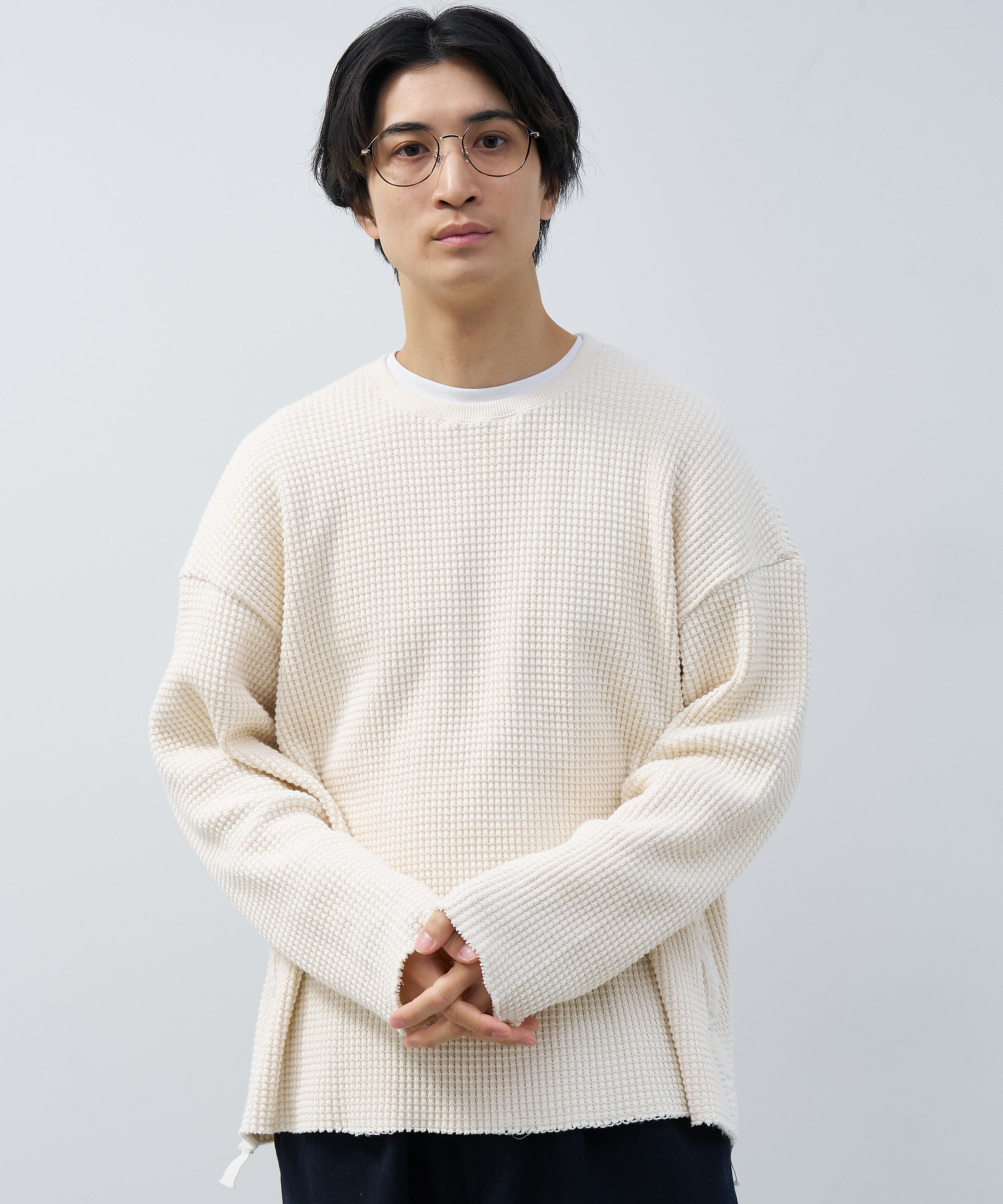  「ウェリントン クラウンパント 華奢なラインで大人可愛いメガネ 大きめサイズ 小顔 メタル レンズ交換券付き」|メガネ|