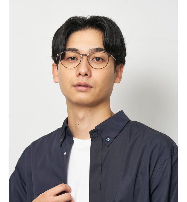  「ボストン型 メガネ 軽量 大人可愛い おうちメガネ 伊達メガネ レンズ交換券付」|メガネ|