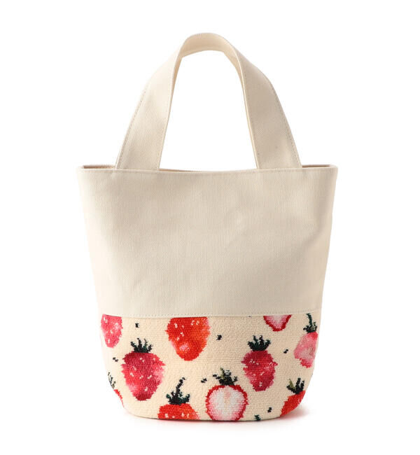 LOVERARY BY FEILER「ストロベリードット　バッグ　L/STD-223014」|トートバッグ|
