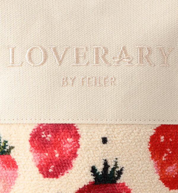 LOVERARY BY FEILER「ストロベリードット　バッグ　L/STD-223014」|トートバッグ|
