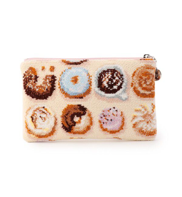 LOVERARY BY FEILER「モグモグドーナツ　フラットポーチS　L/MOG-243168」|ポーチ|