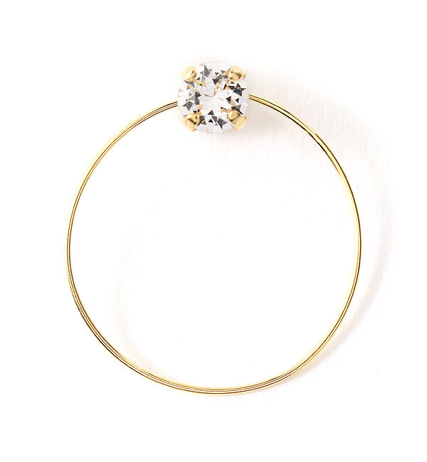 Phoebe「ラウンドフープイヤリング」|イヤリング|