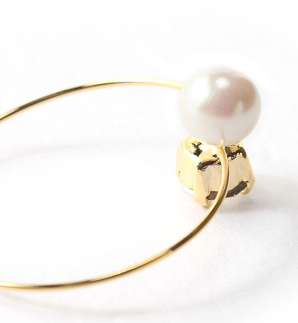 Phoebe「ラウンドフープイヤリング」|イヤリング|