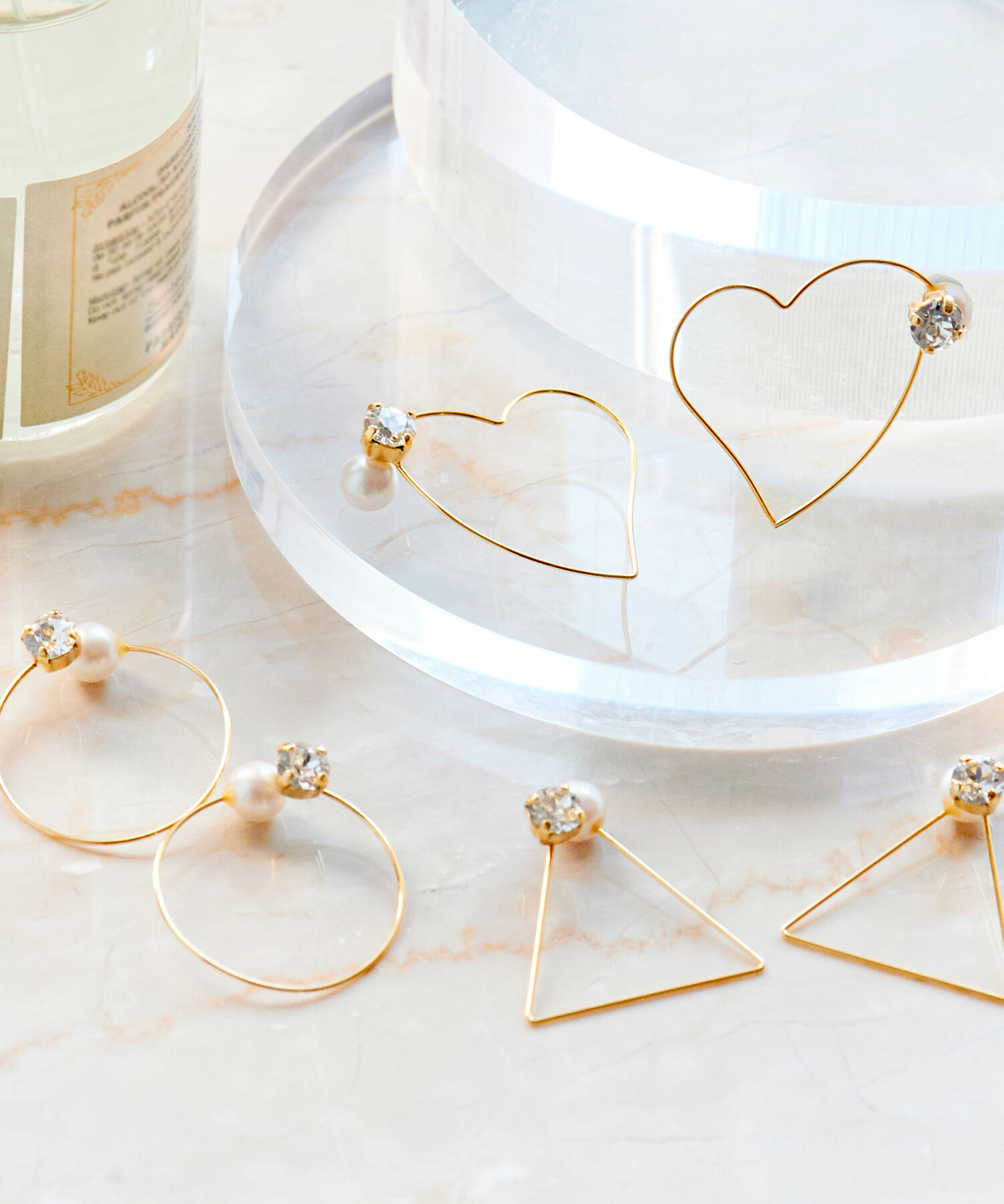 Phoebe「ラウンドフープイヤリング」|イヤリング|