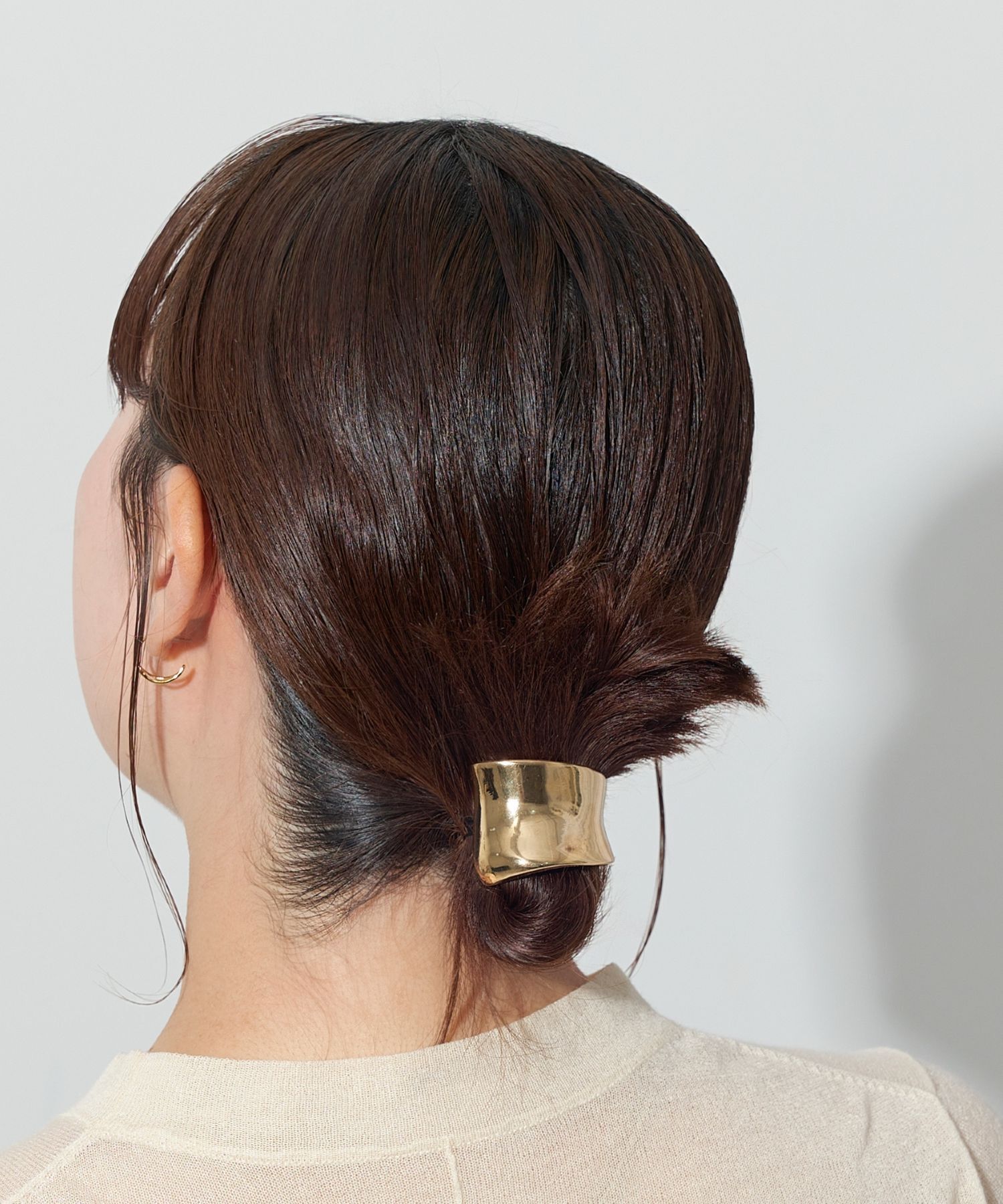 Phoebe「メタルワイドポニーフックヘアカフ」|その他|