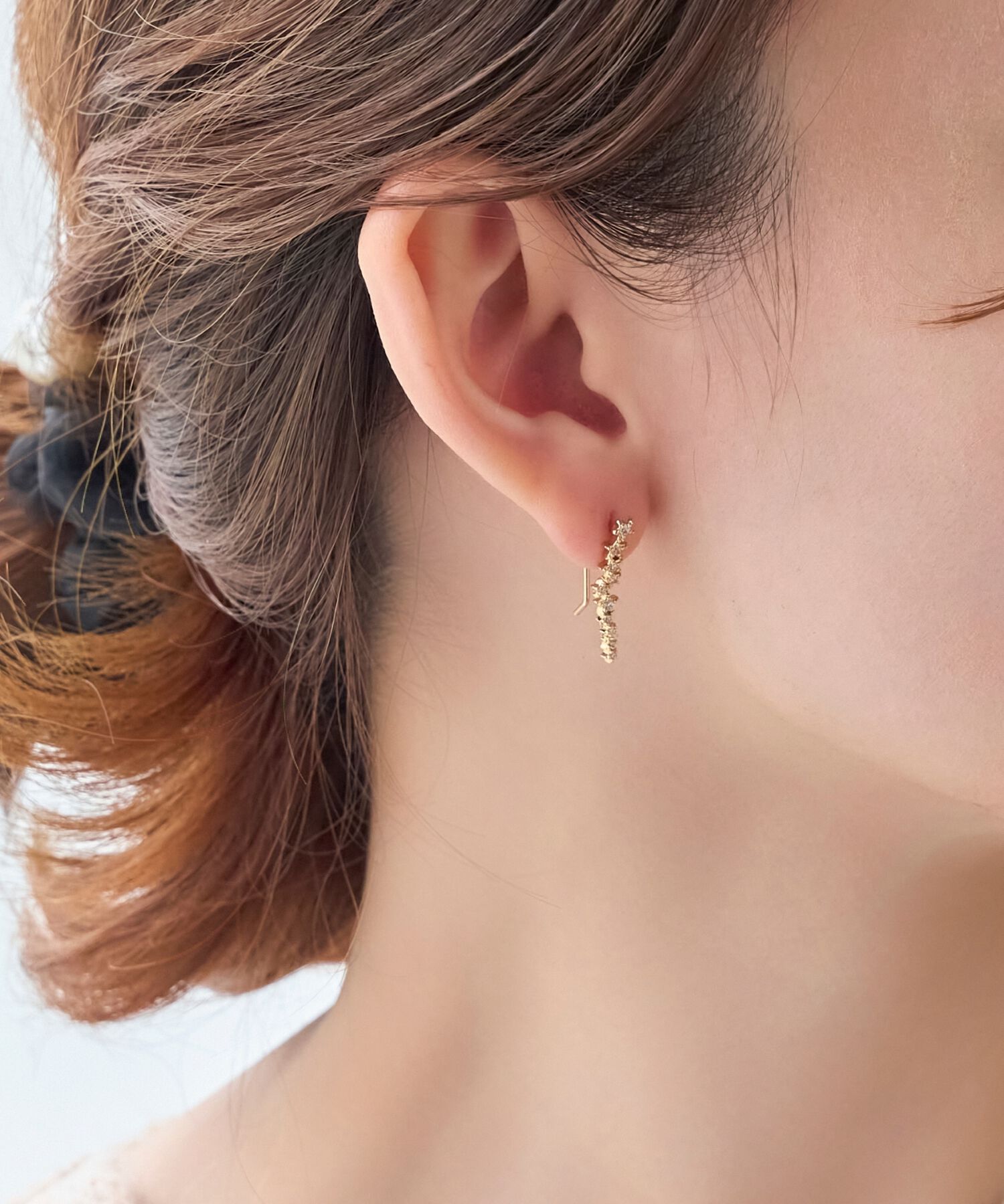 Phoebe「2wayイブニングビジューピアス&イヤリング」|ピアス|