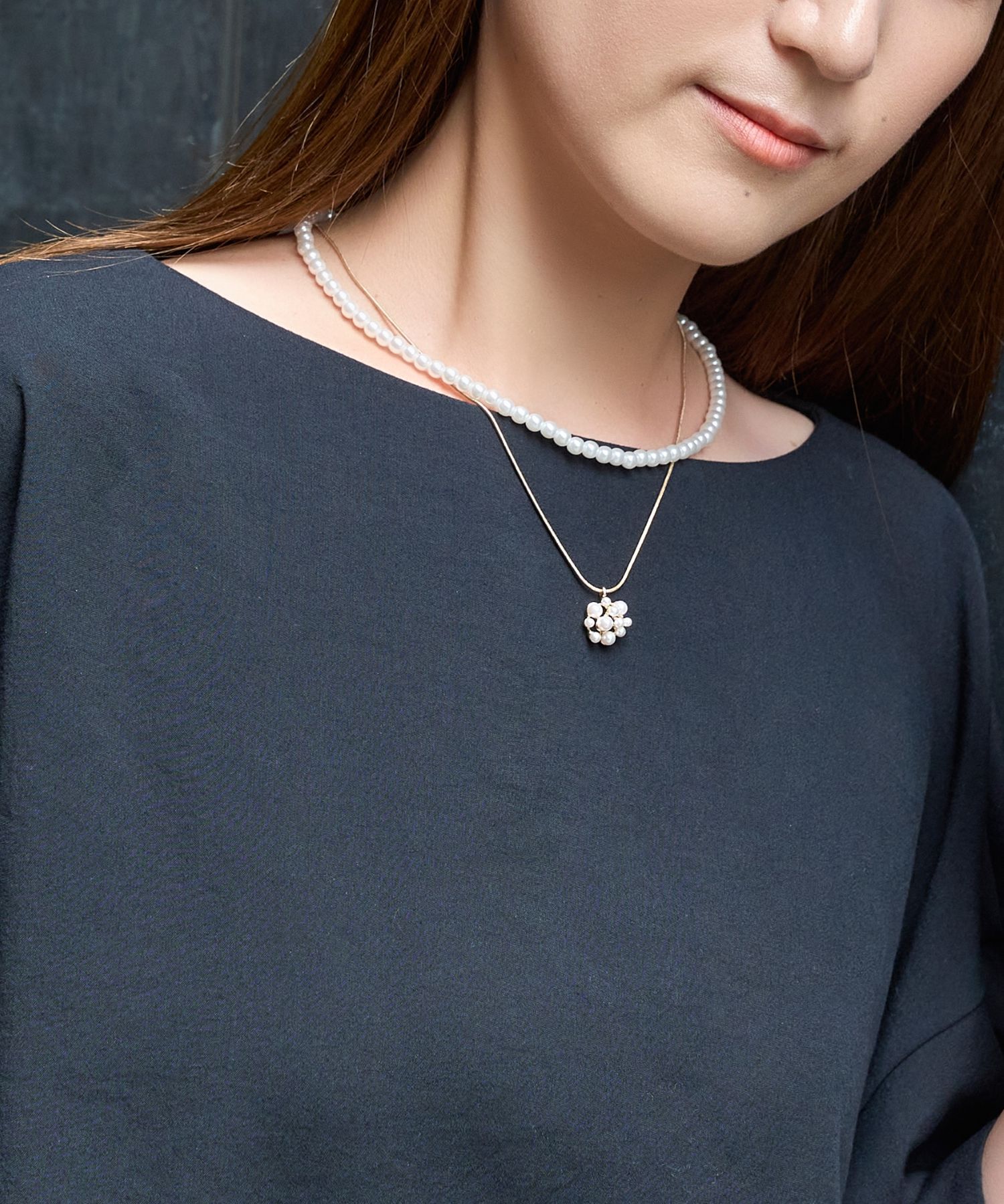 Phoebe「2setグロリアスパールネックレス」|ネックレス|