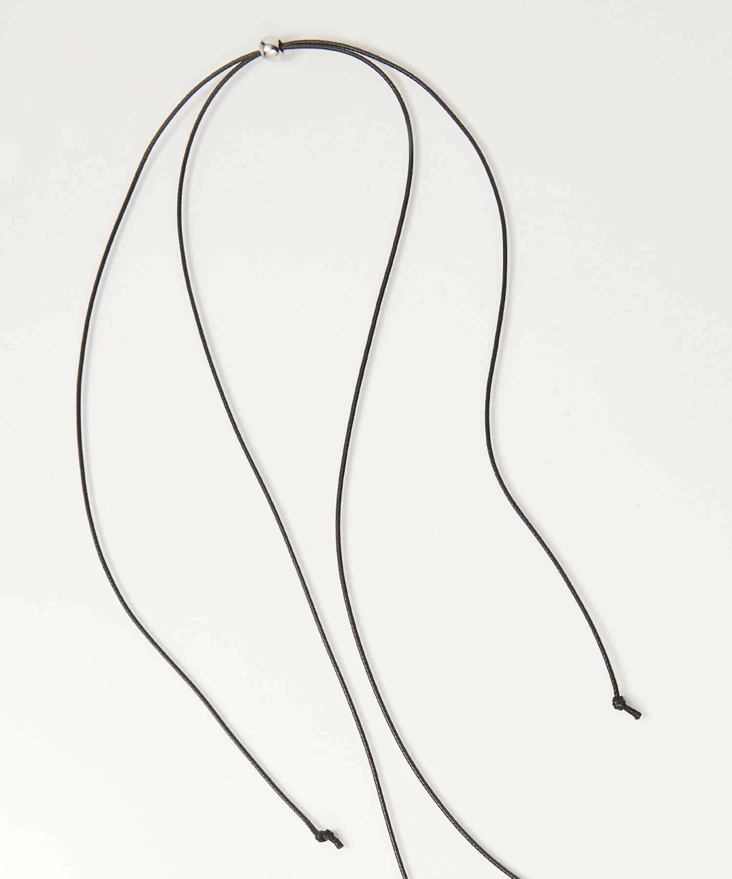 Phoebe「ワンストロークハートコードチョーカーネックレス」|ネックレス|