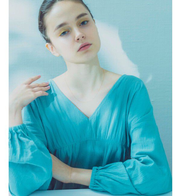 ete「K10YG ミラーカットチェーン ネックレス」|ネックレス|