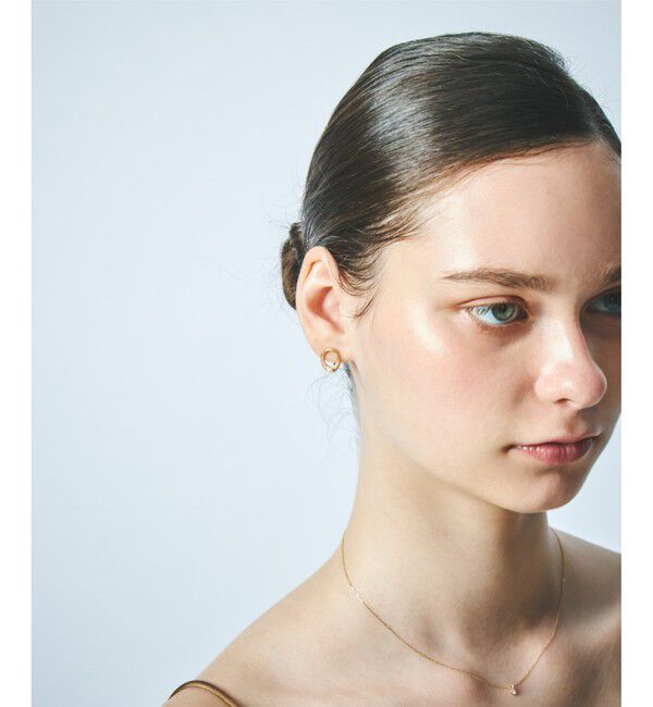 ete「パール オーバル イヤリング」|イヤリング|