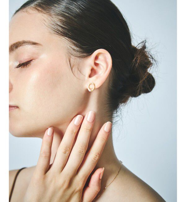 ete「パール オーバル イヤリング」|イヤリング|