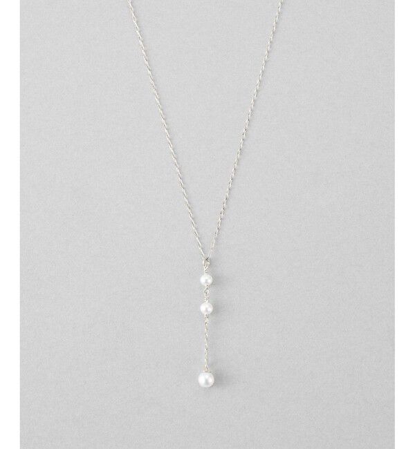 Jouete「[パールネックレス] スウィング」|ネックレス|プラチナム