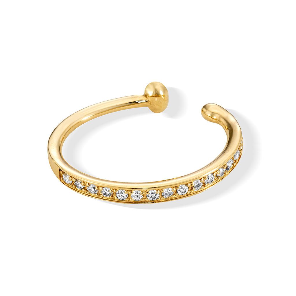 STAR JEWELRY「DIAMOND EAR CUFF(片耳用)」|イヤリング|