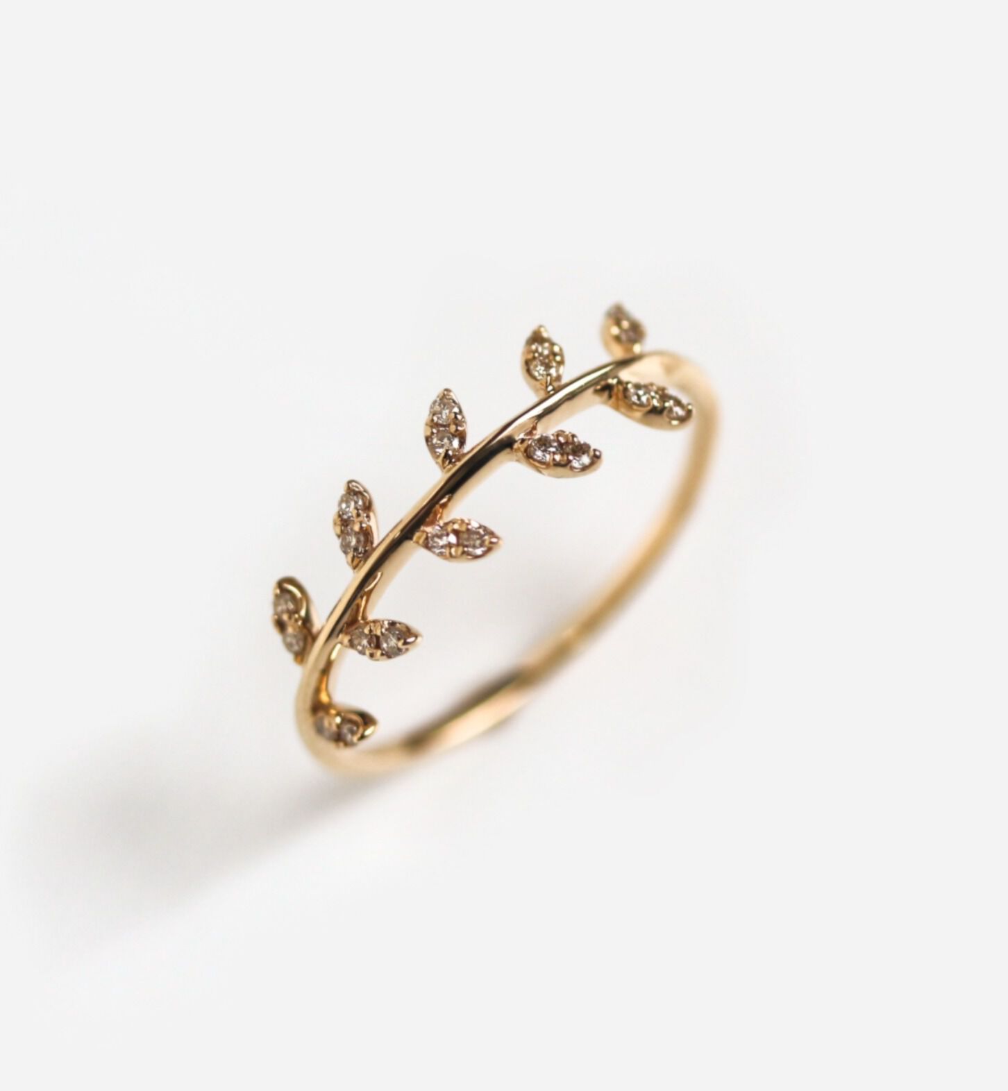  「ダイヤモンド サピン リング | K10YG」|リング|K10 イエローゴールド