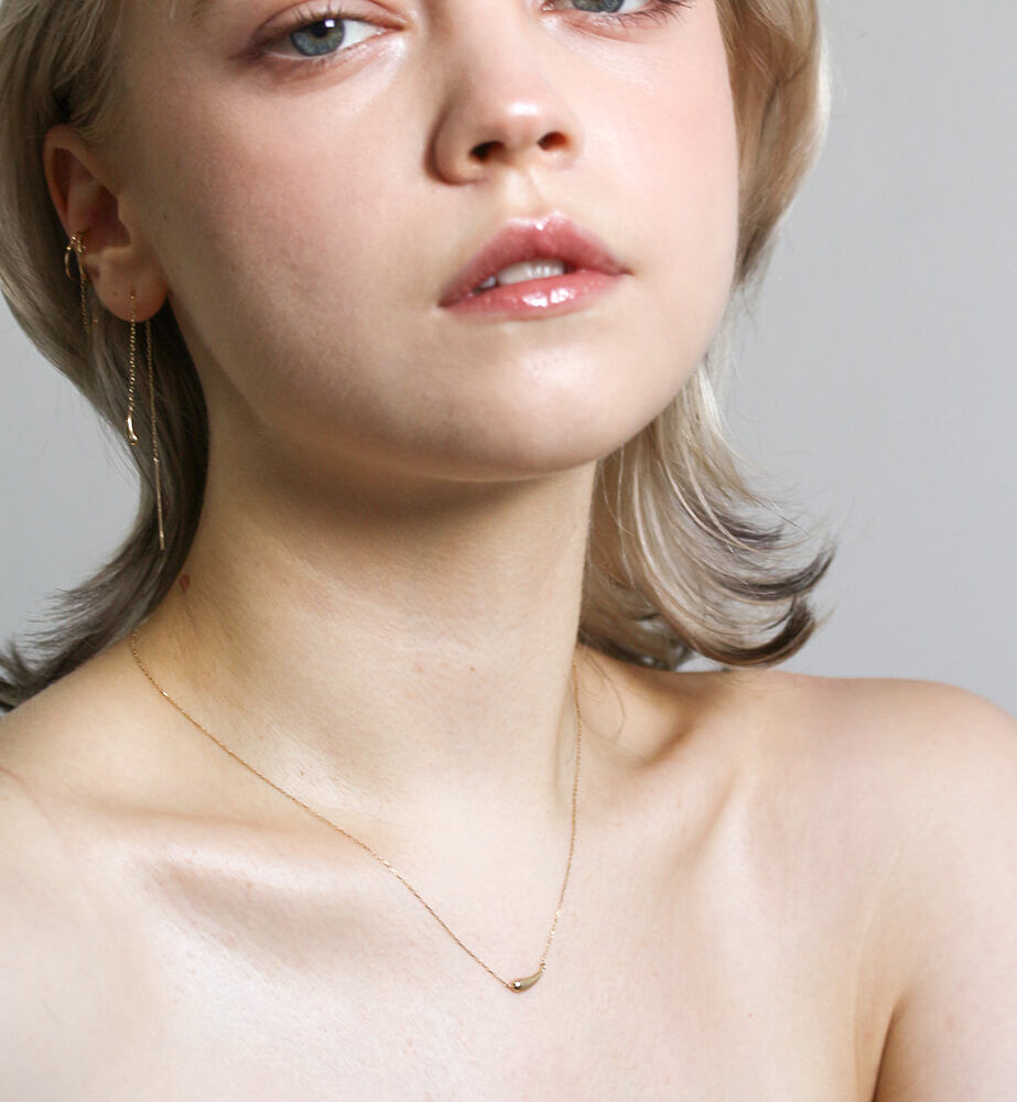  「ゴールド モチーフネックレス | K10YG」|ネックレス|K10 イエローゴールド