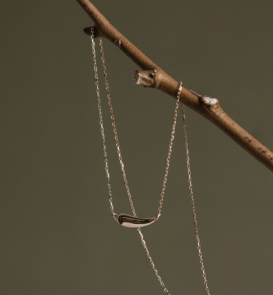  「ゴールド モチーフネックレス | K10YG」|ネックレス|