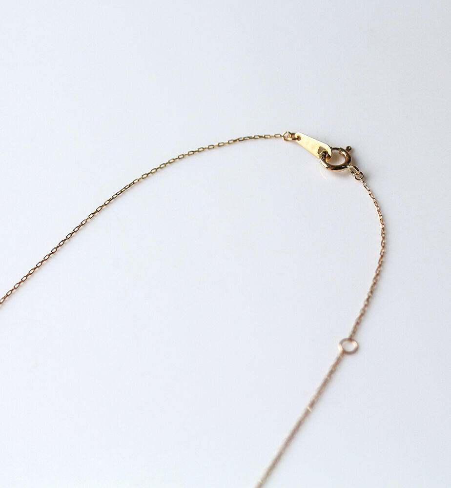  「ゴールド モチーフネックレス | K10YG」|ネックレス|