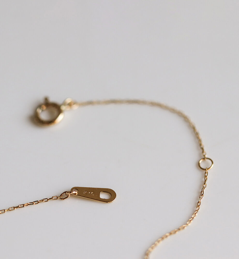  「ダイヤモンド ペンダゴン ネックレス | K10YG」|ネックレス|