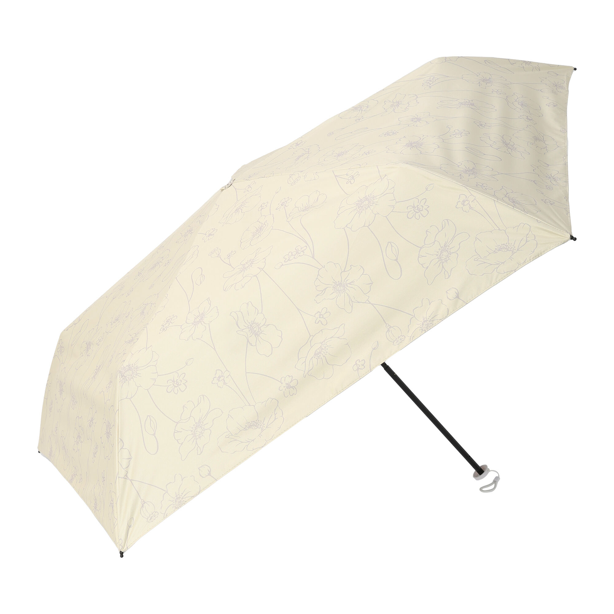  「ラインフラワー軽量／アンブレラ／ショート」|傘|