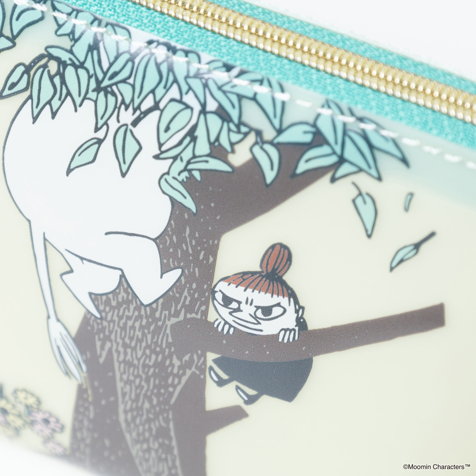  「MOOMIN COMIC MAT PVC 台形ポーチ」|ポーチ|